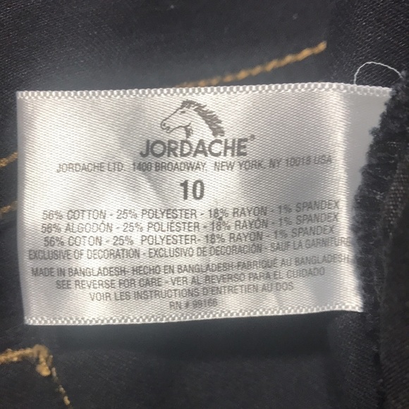 Jordache size 10 skinny jeans. Stretch. - Picture 7 of 8